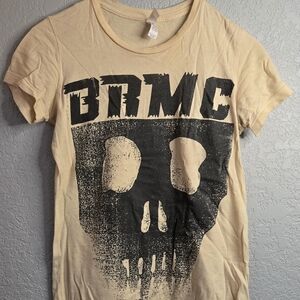 Black Rebel Motorcycle Club BRMC Skull Band T-shirt